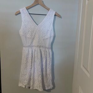 Francesca’s White Mini Dress